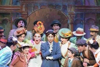 Mary Poppins atterra a Roma Mary Poppins atterra a Roma